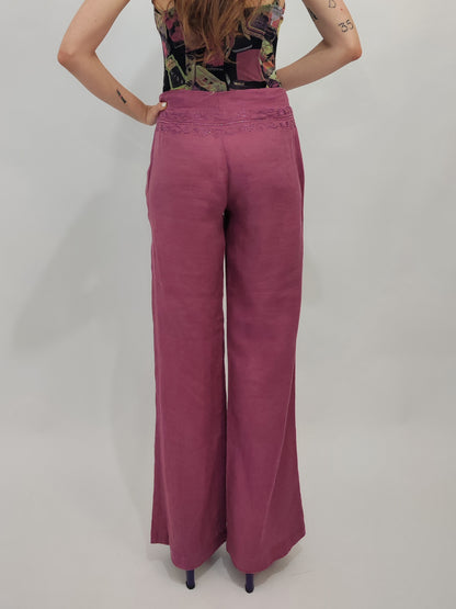 '90s Linen Trousers