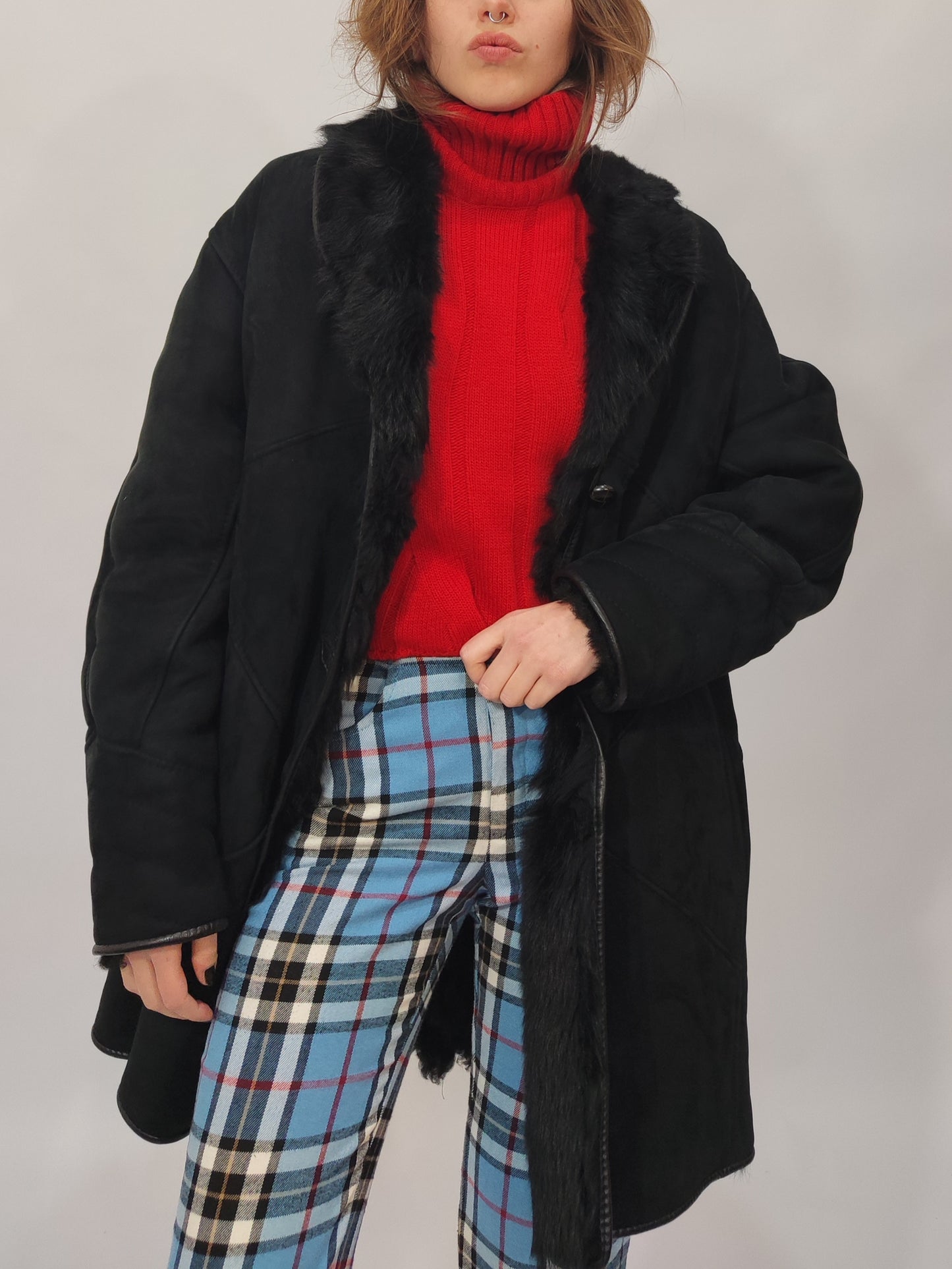 '80s Shearling Coat