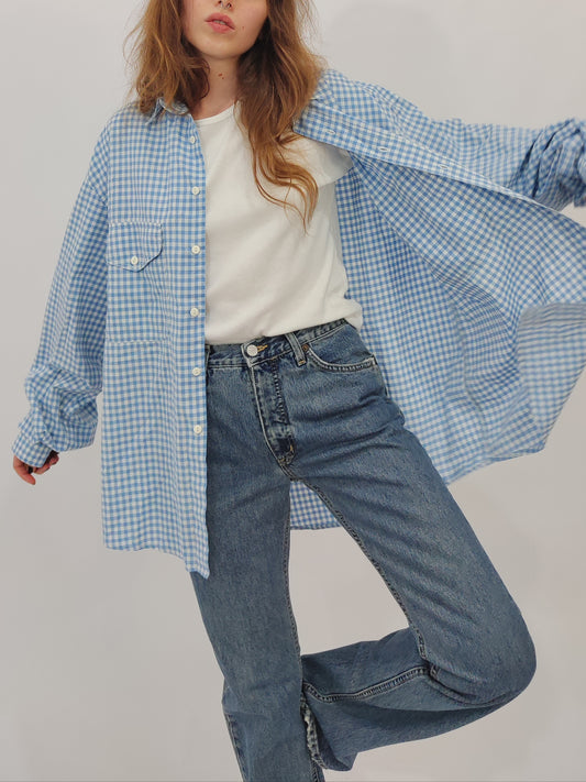 Vintage Gingham Shirt - Men's