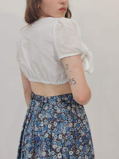 '90s Vintage Milkmaid Top