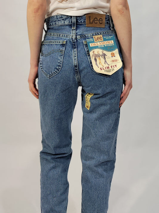 Lee Oklahoma Deadstock Jeans - Mid Wash - Size 29-33