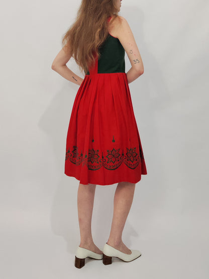 Vintage Trachten Dress