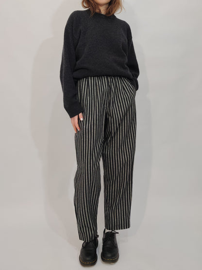 '80s Hand Crafted Wool Trousers