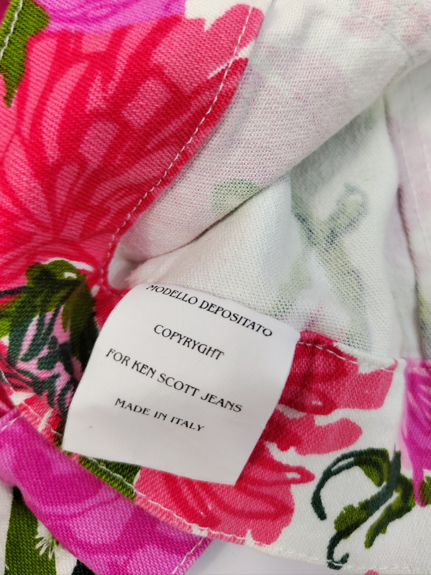 Ken Scott Floral Denim Jacket