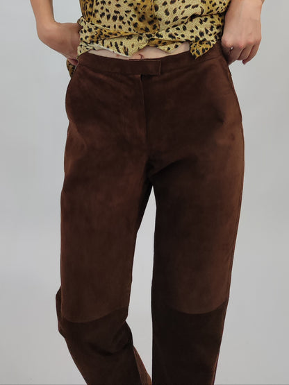 Gianfranco Ferrè Suede Trousers