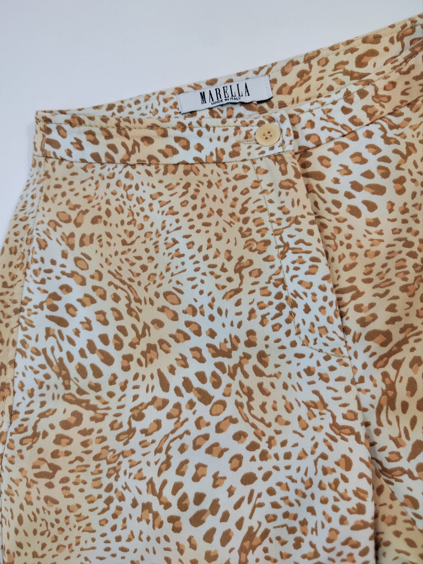 Marella Leopard Print Trousers