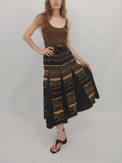 '90s Boho Skirt