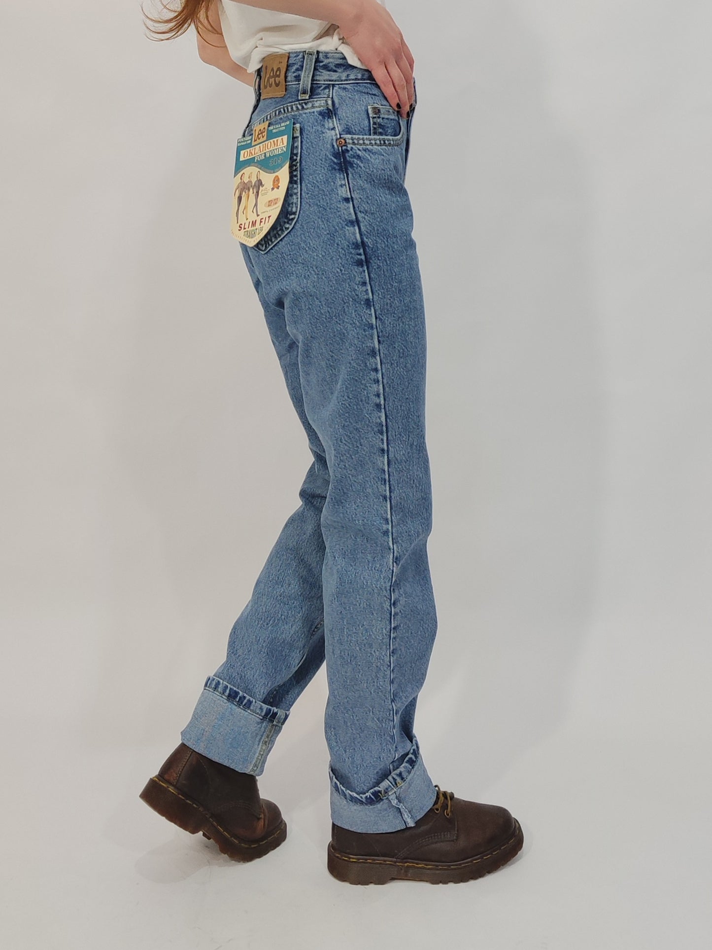 Lee Oklahoma Deadstock Jeans - Mid Wash - Size 29-33