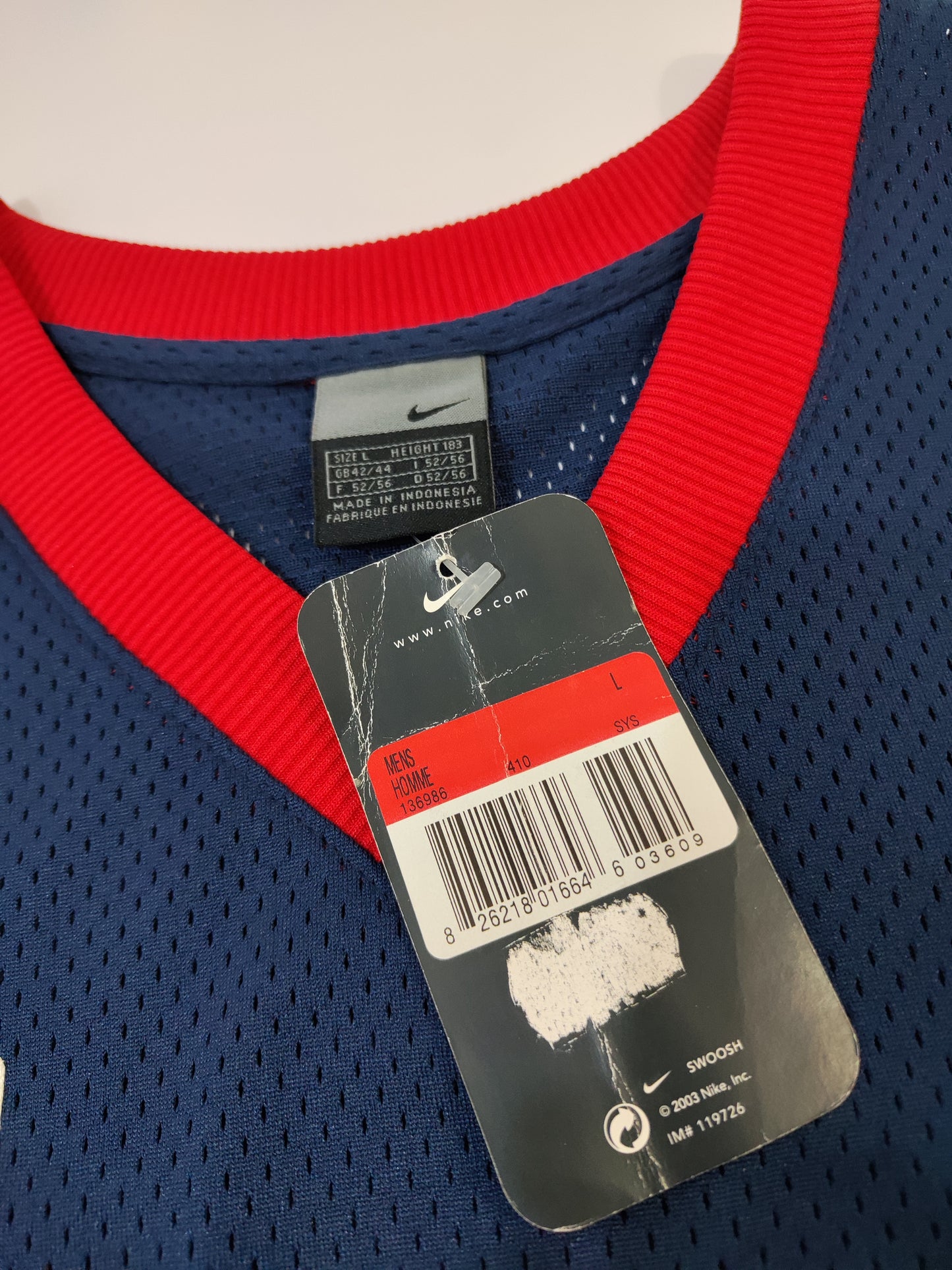 Y2K Supreme Court Nike Tank Top - Deadstock