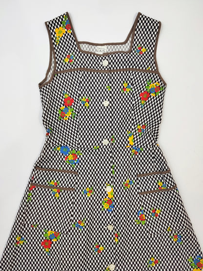 '70s Vintage Apron Dress
