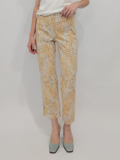Marella Leopard Print Trousers