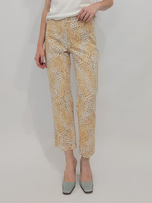 Marella Leopard Print Trousers