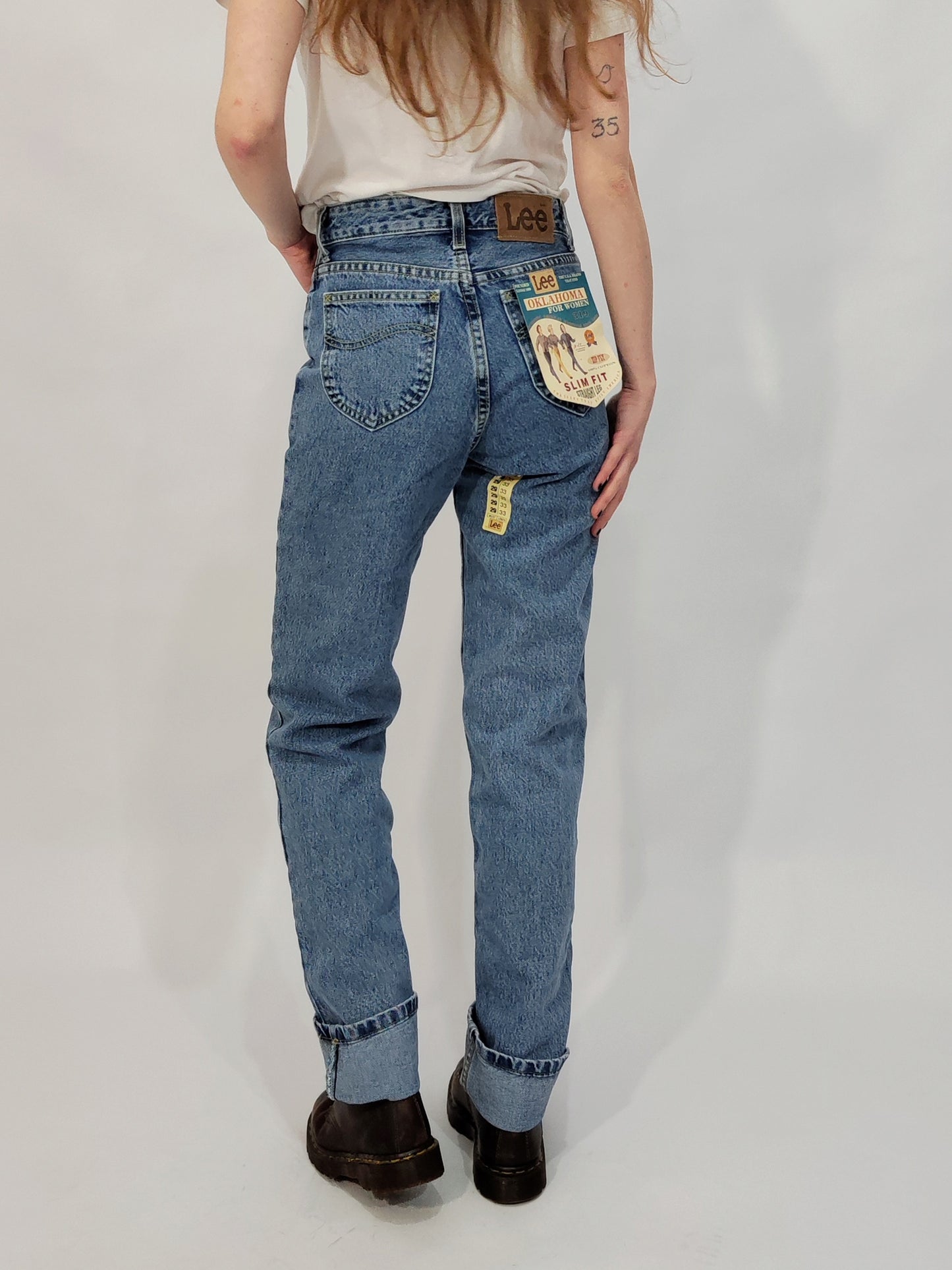 Lee Oklahoma Deadstock Jeans - Mid Wash - Size 29-33