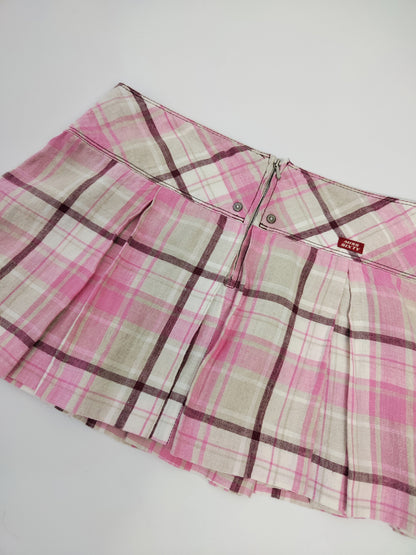 Miss Sixty Mini Linen Skirt - Size L