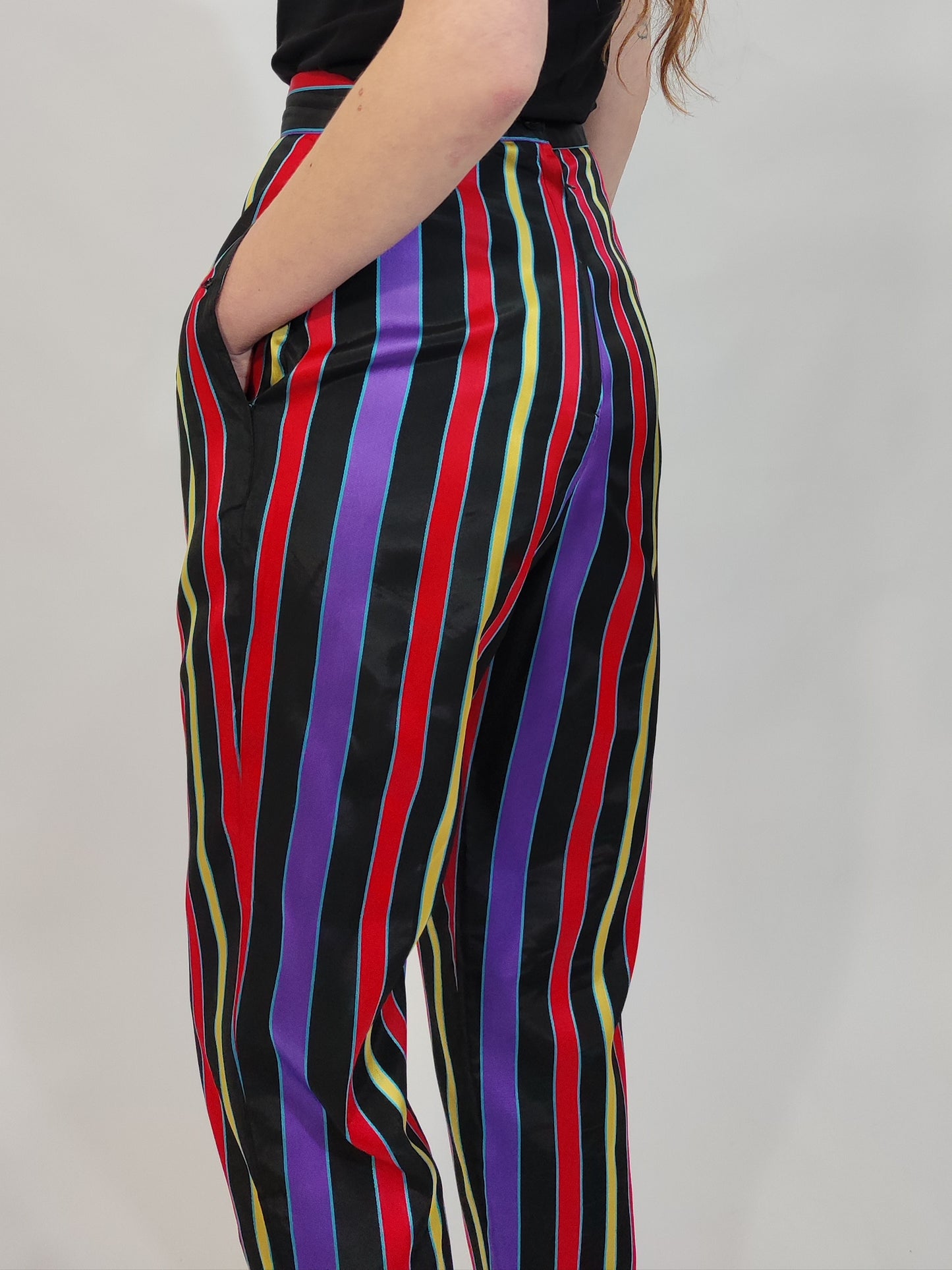 '80s Liljegren Striped Pants