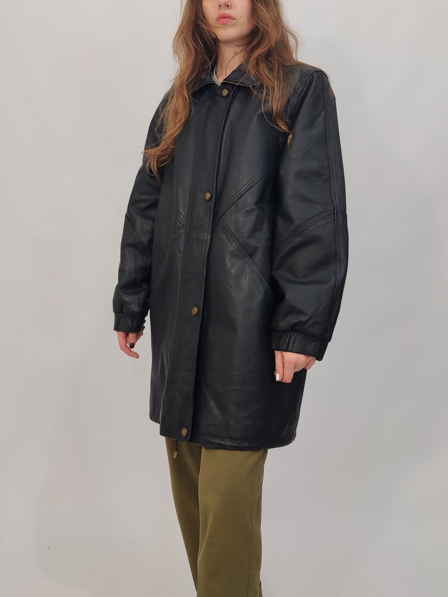 Vintage Leather Coat