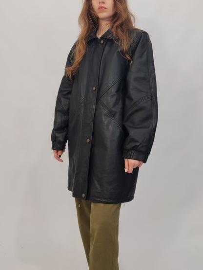 Vintage Leather Coat