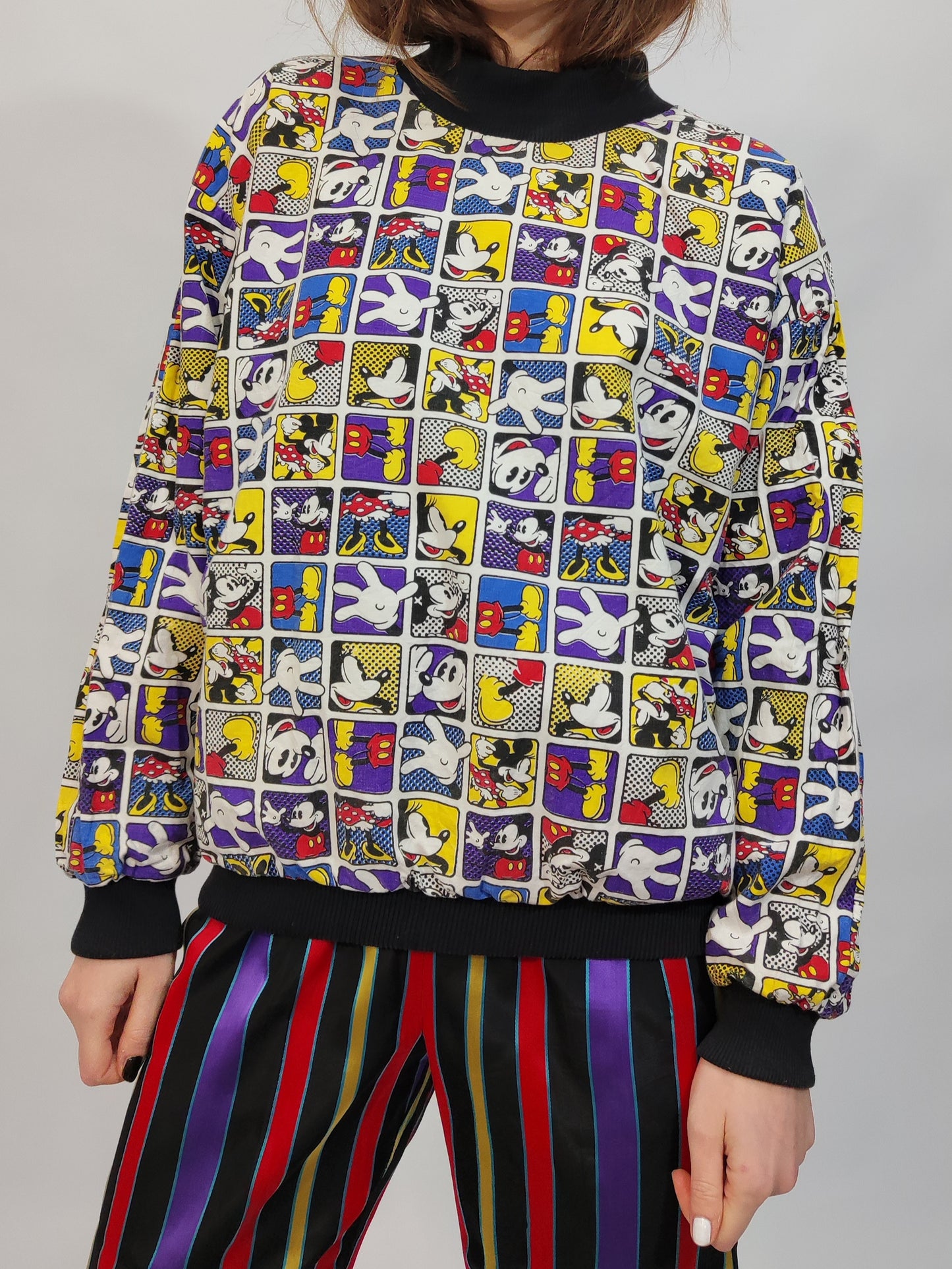1991 Disney - Mickey Mouse Reversible Sweatshirt