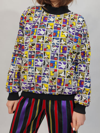 1991 Disney - Mickey Mouse Reversible Sweatshirt
