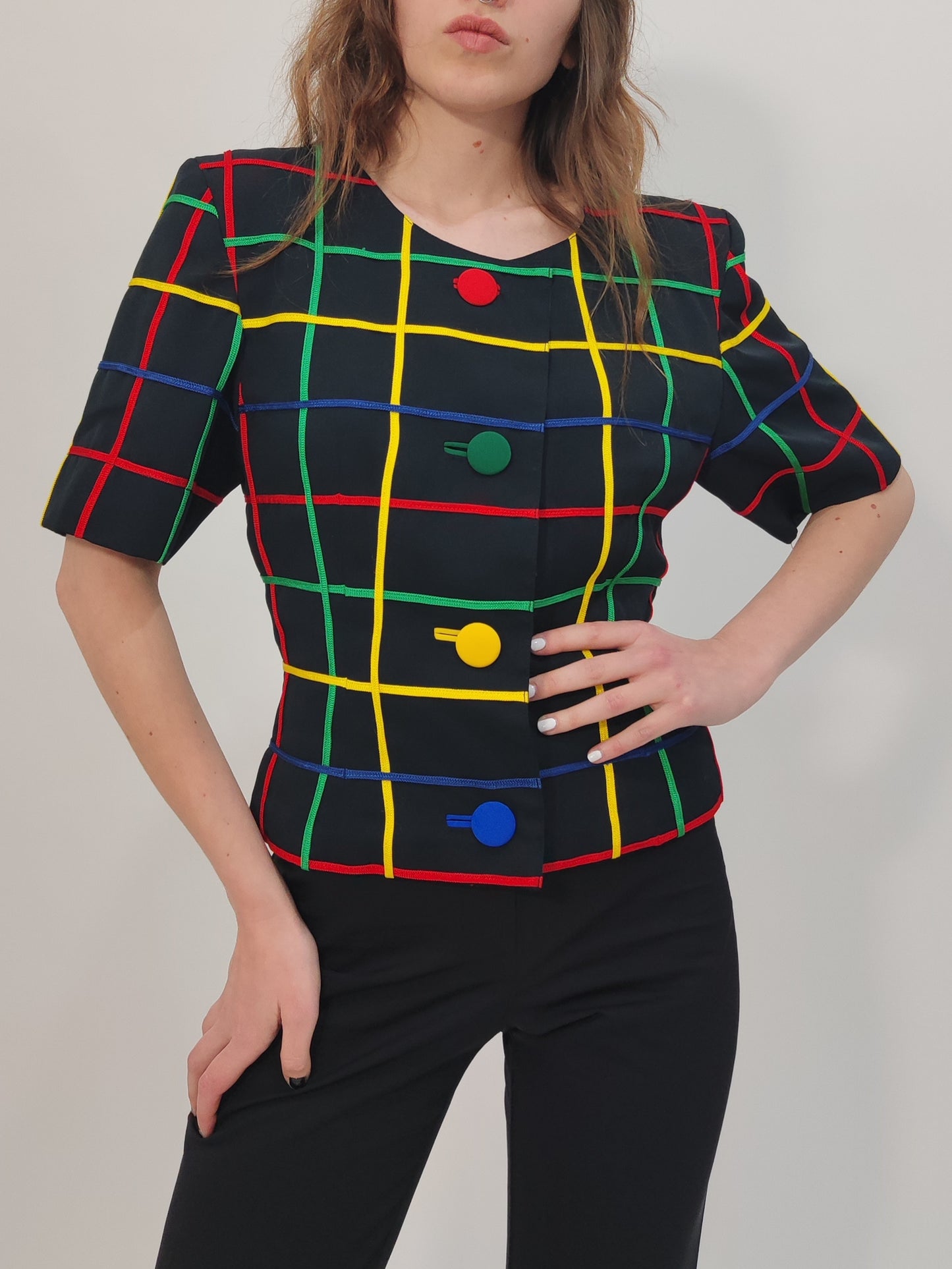 ‘80s Vintage Cropped Blazer