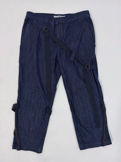 Y2K Capri Denim Pants