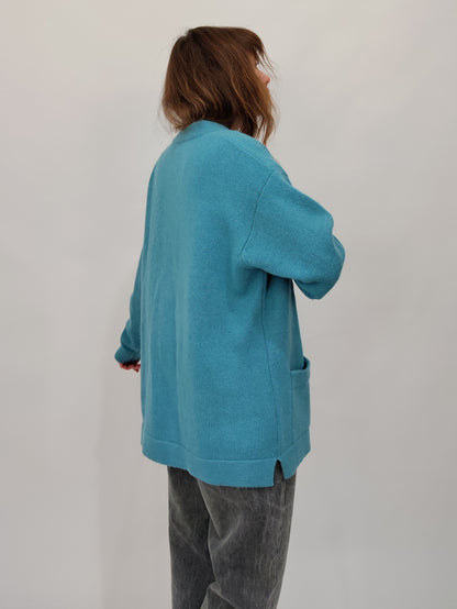Les Copains Late '80s Oversized Cardigan
