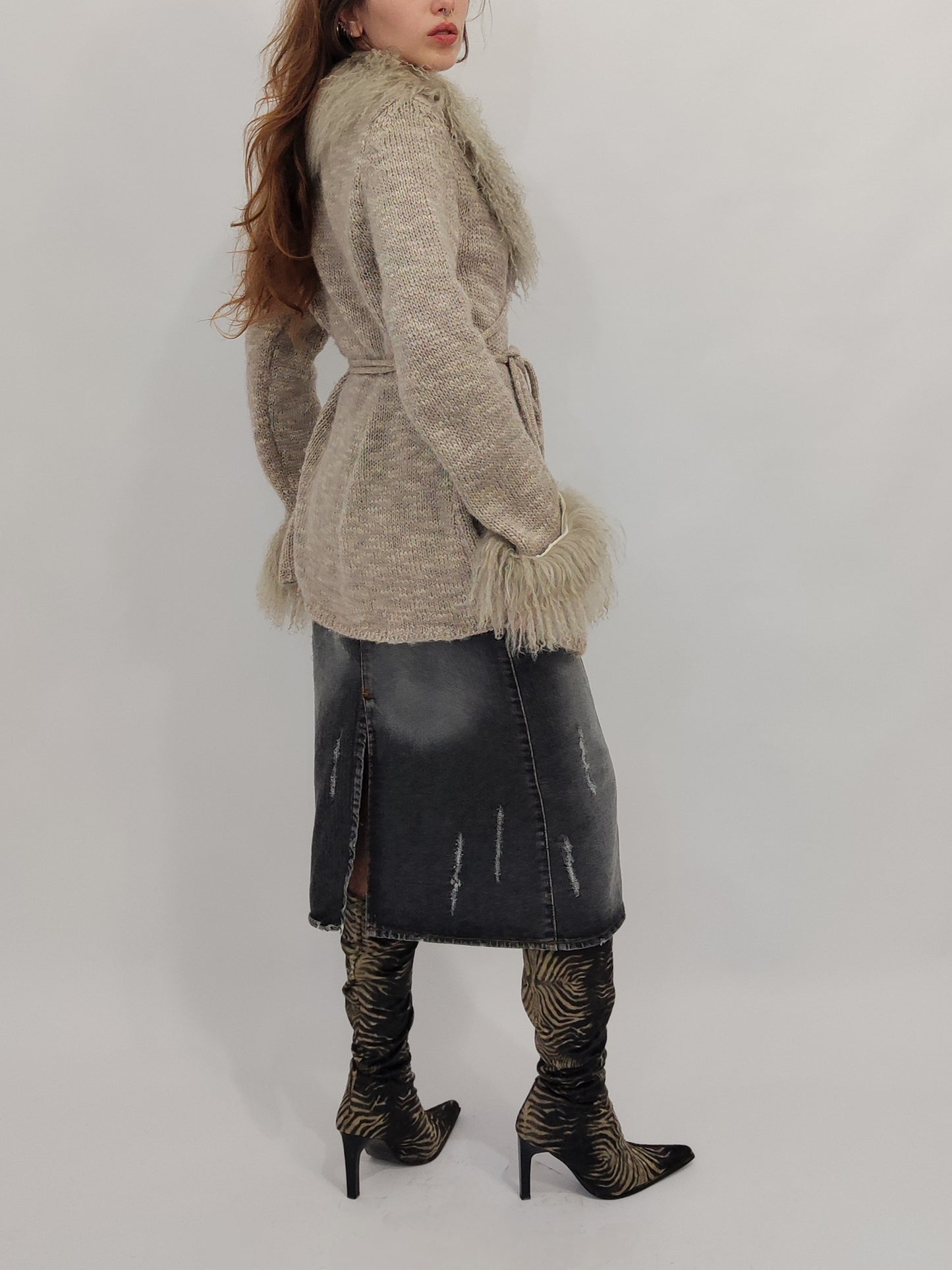 Penny Pull Vintage Mongolia Cardigan