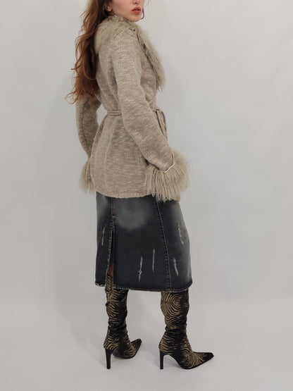 Penny Pull Vintage Mongolia Cardigan