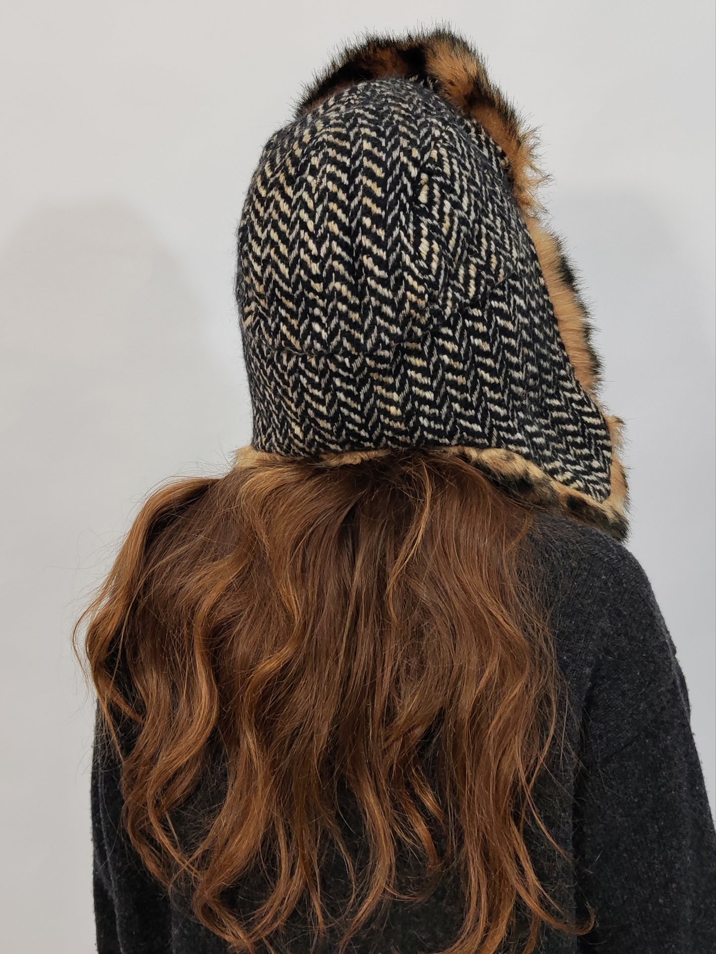 Faux Fur Trapper/Aviator Hat