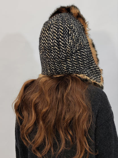 Faux Fur Trapper/Aviator Hat