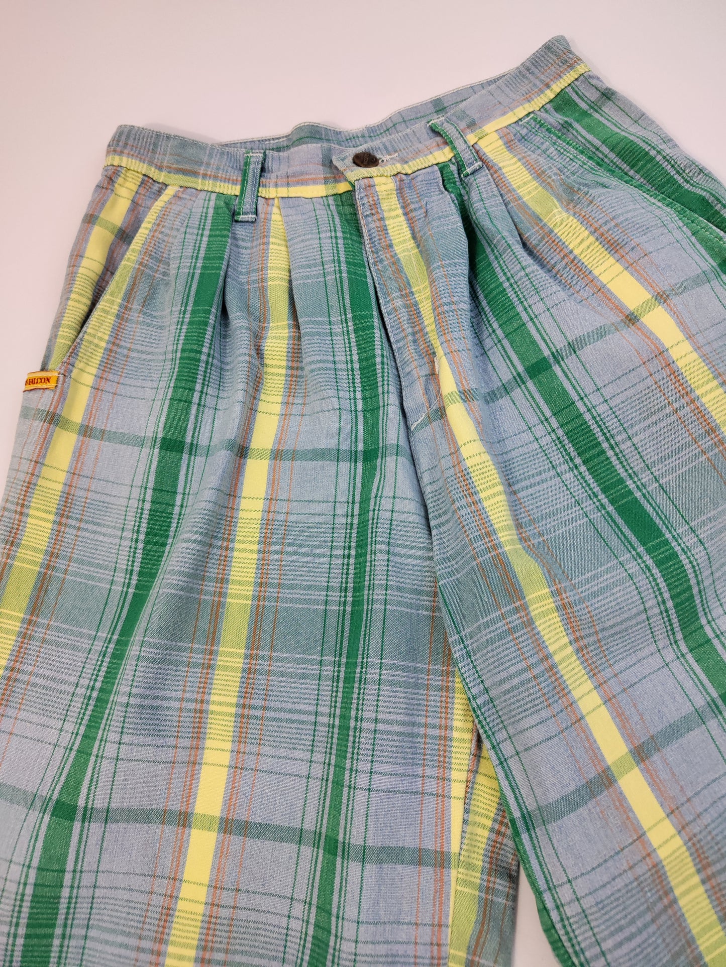 Vintage Checkered Trousers