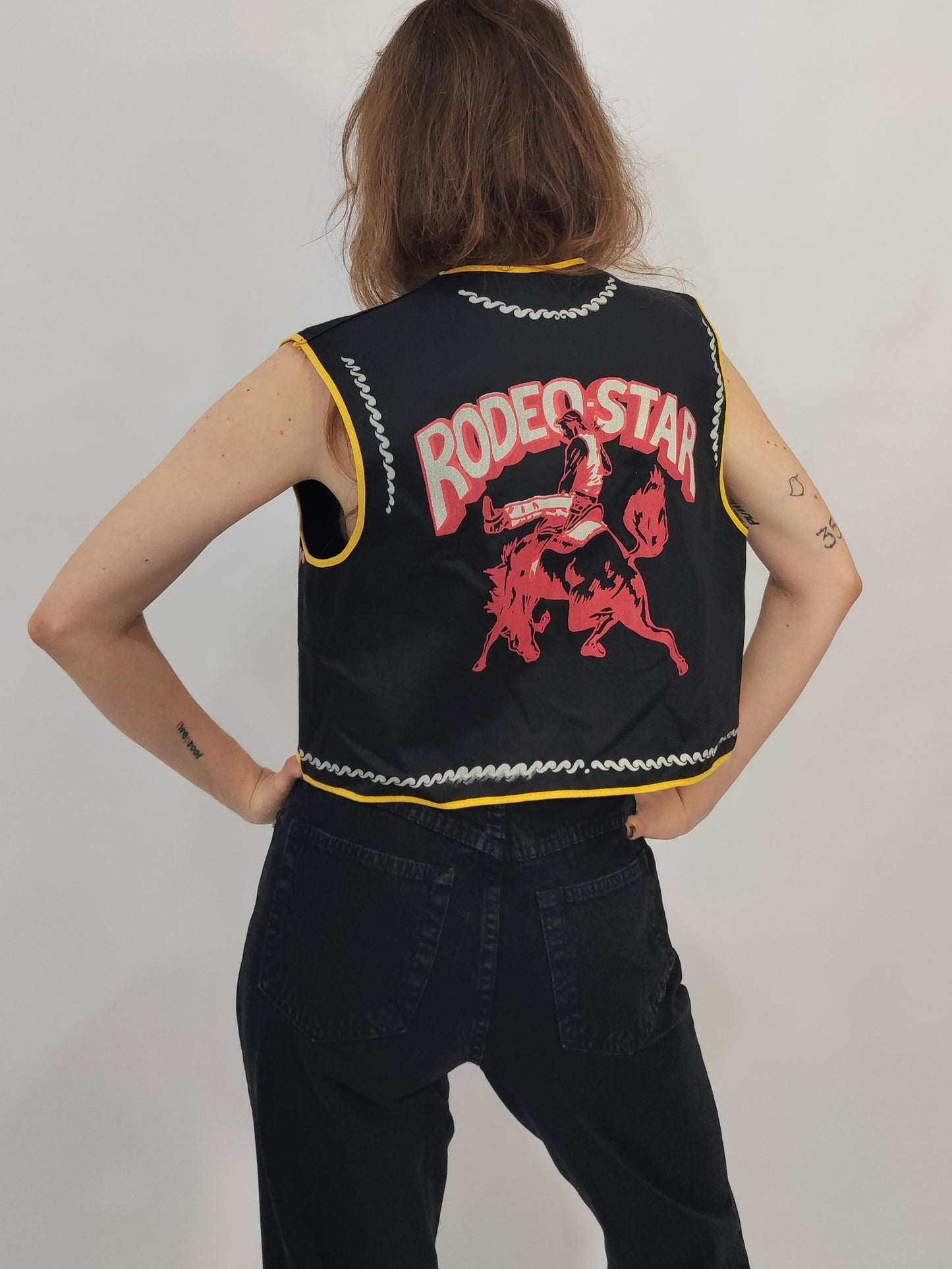 Early '80s Rodeo Star Vest