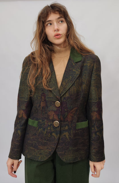 Marly's 100% Wool Blazer