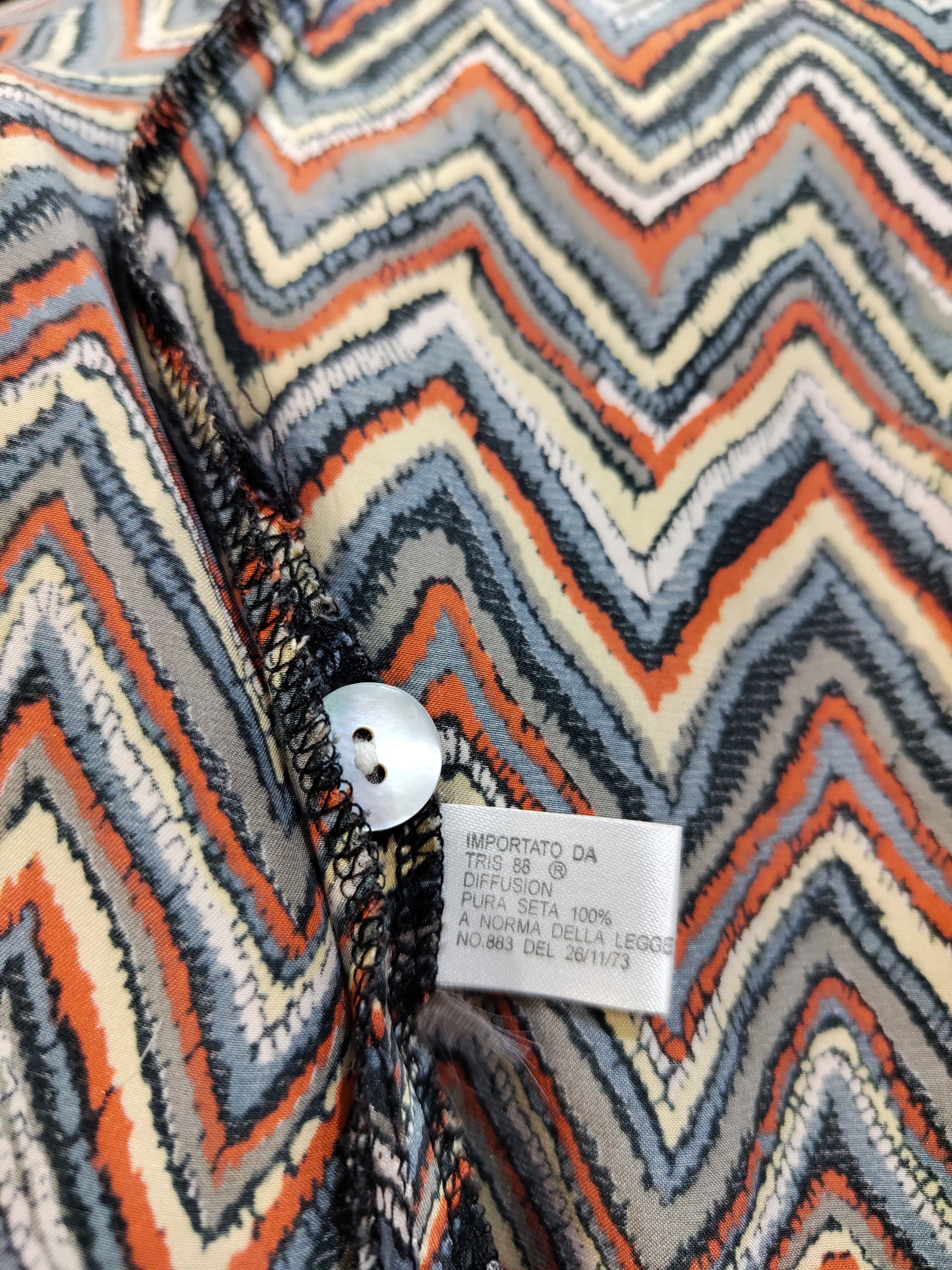 100% Pure Silk Vintage Shirt