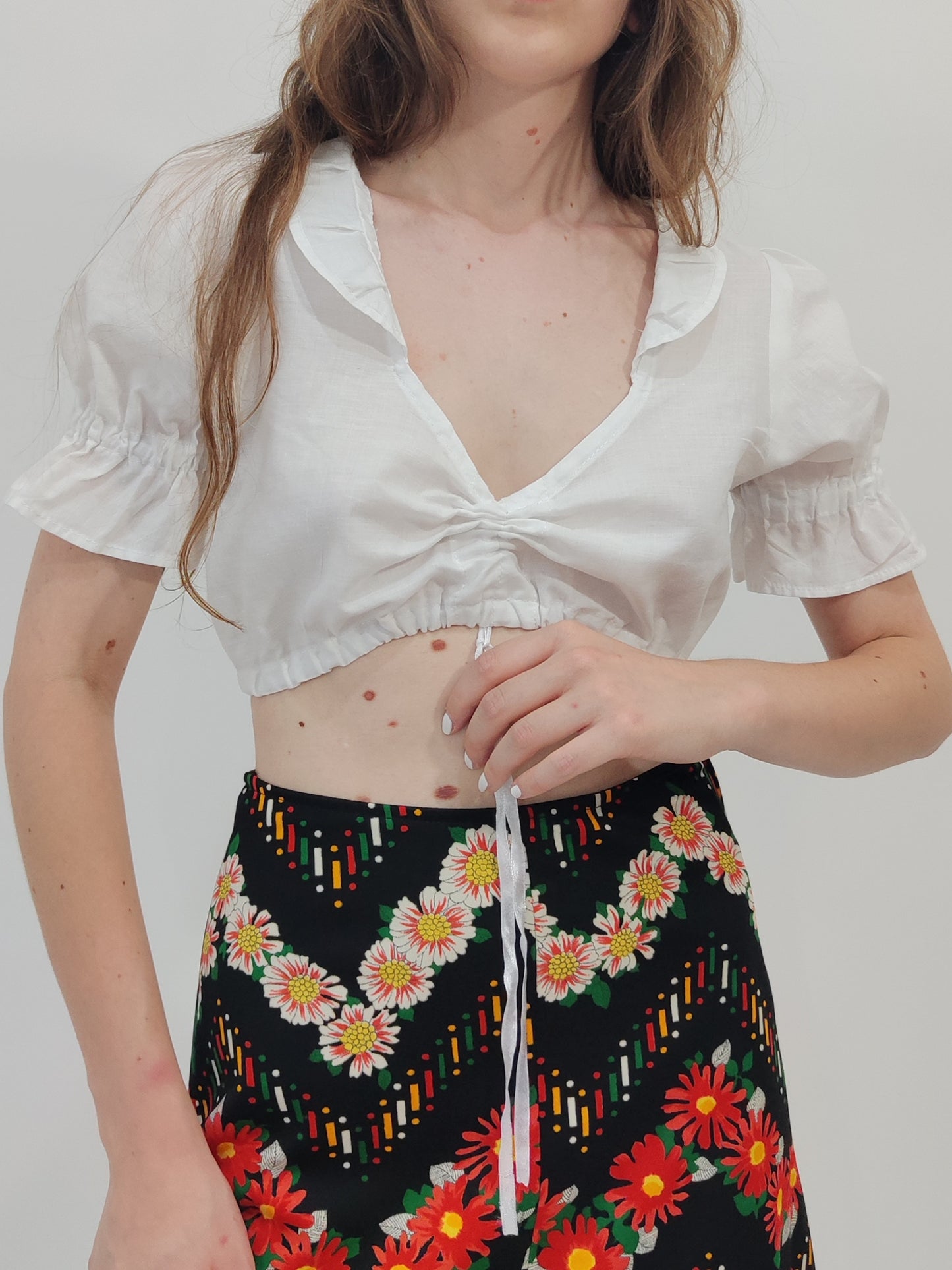 Milkmaid Vintage 100% Cotton Top