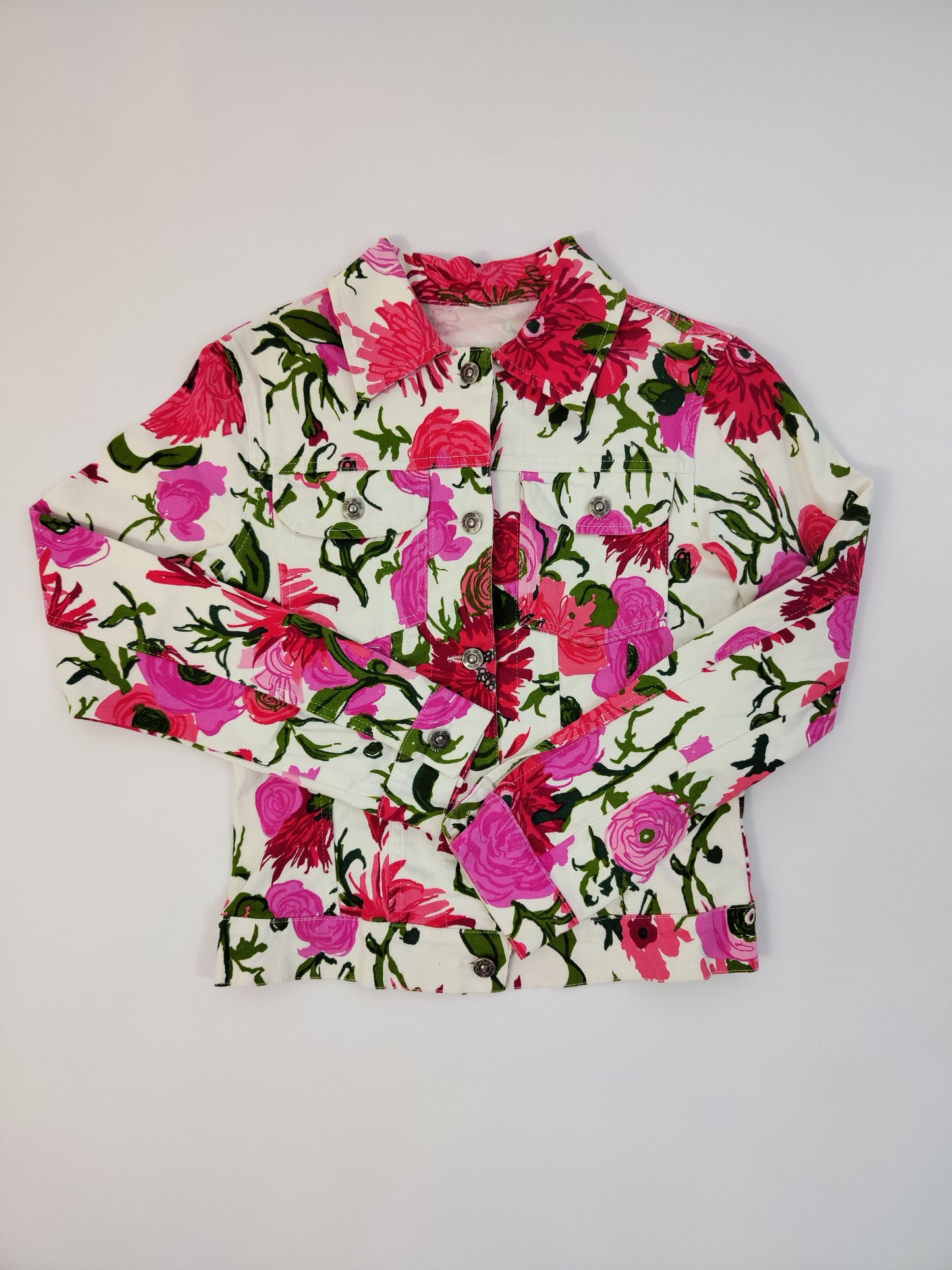 Ken Scott Floral Denim Jacket