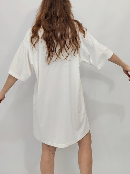 Vintage Embroidered Maxi Tee