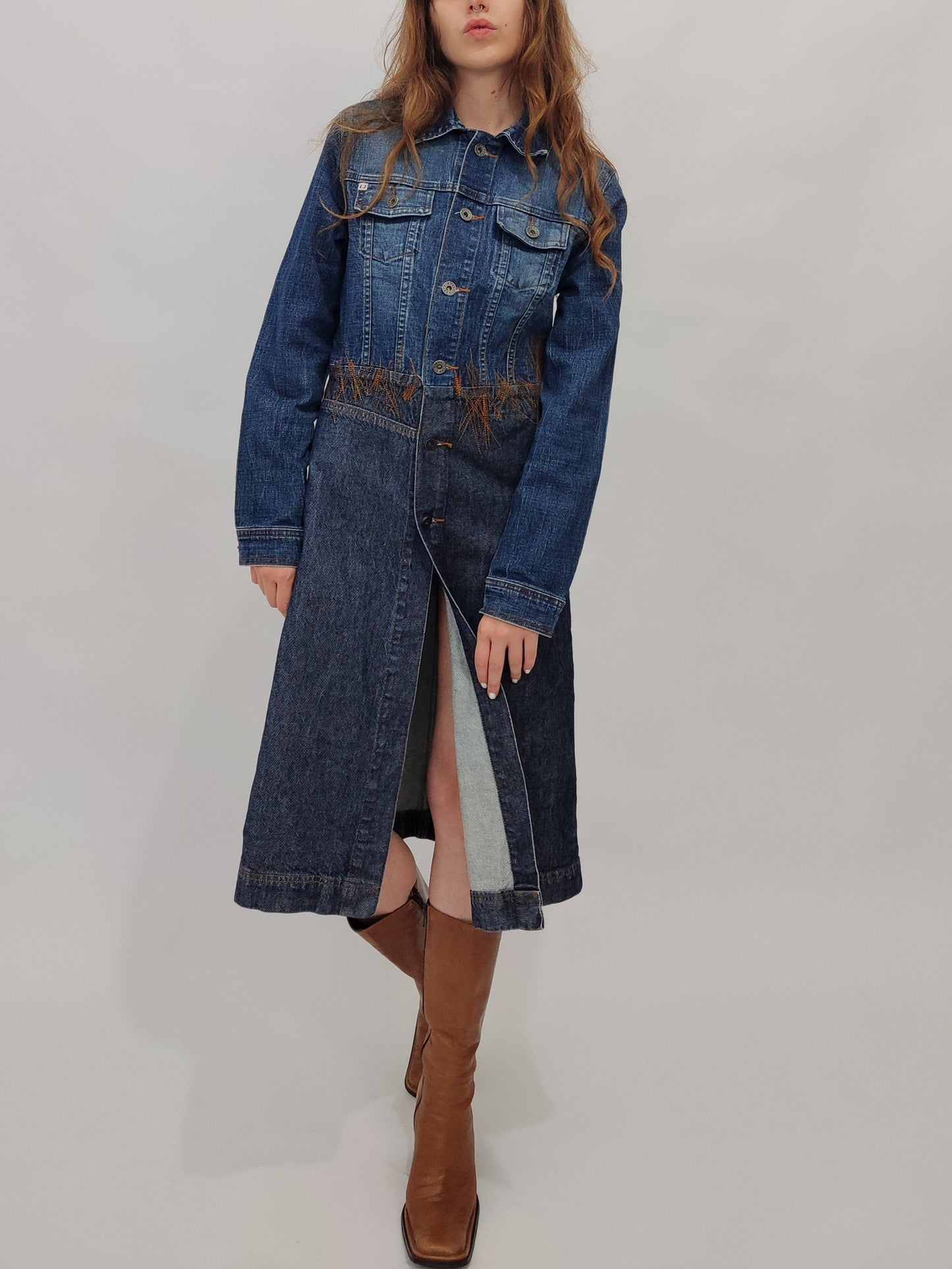 '90s Denim Jacket/Dress