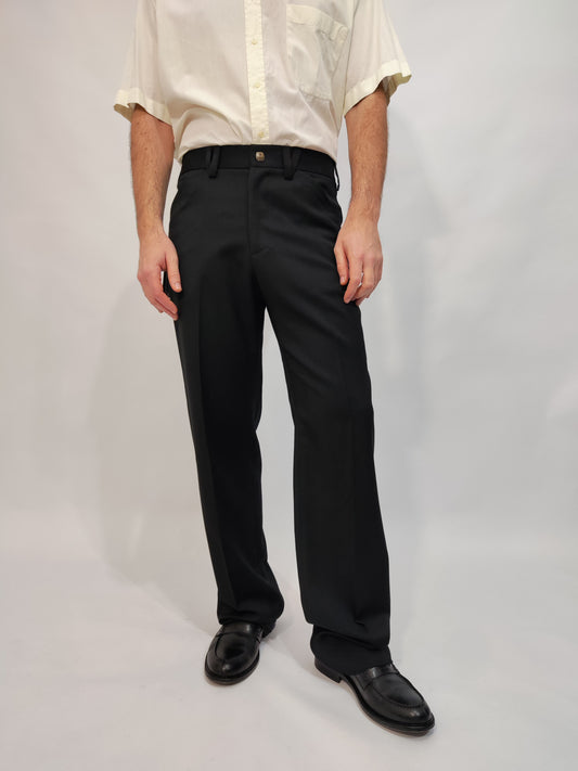 Versace Jeans 100% Wool Deadstock Trousers - Size L