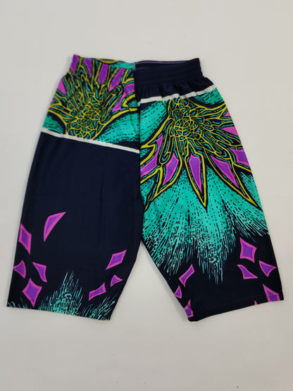 Vintage Biker Shorts - Pop Navy