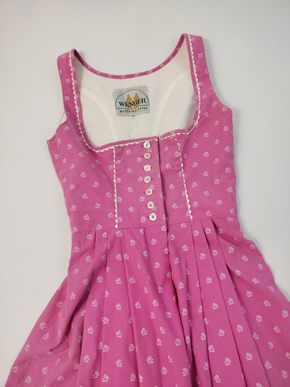 Pink Vintage Trachten Dress - GC