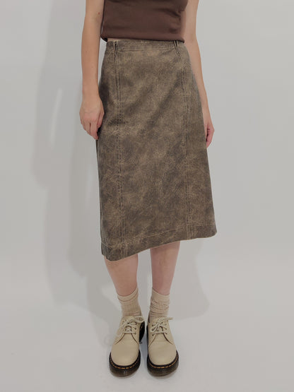 Giò Anna Made in Italy Cotton Skirt - M