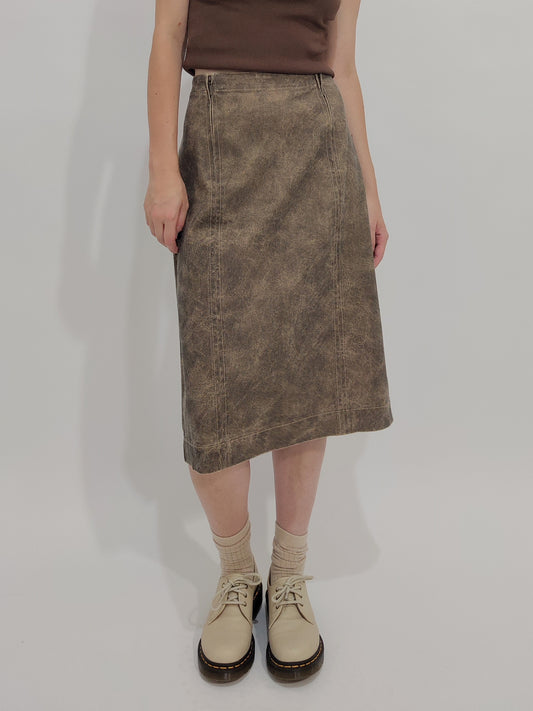 Giò Anna Made in Italy Cotton Skirt - M