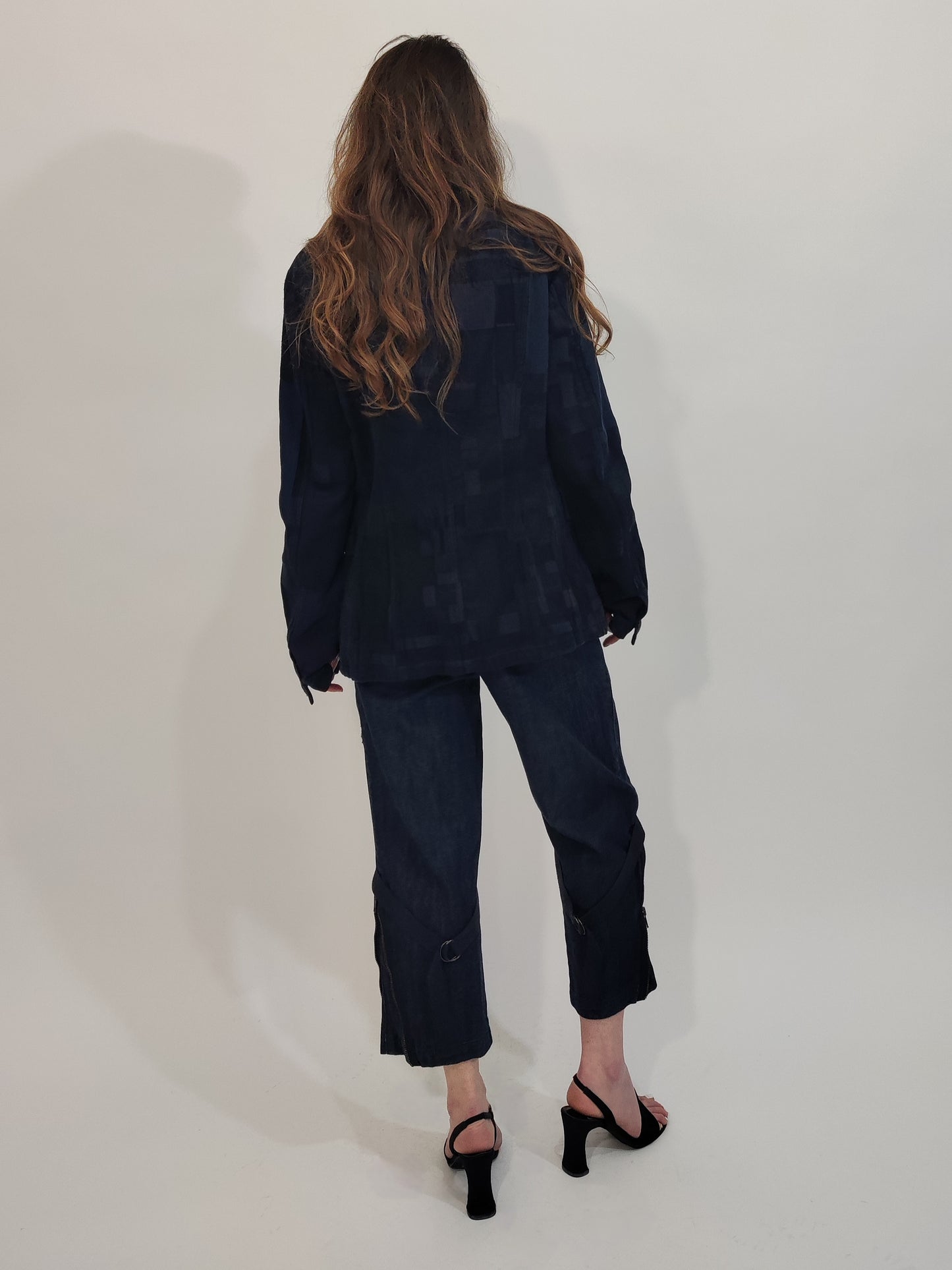 Marithé+François Girbaud Navy Blazer