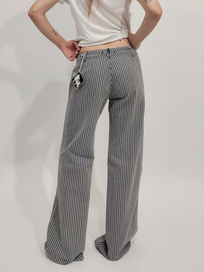 Phard Deadstock Striped Wide Leg Jeans - 42IT