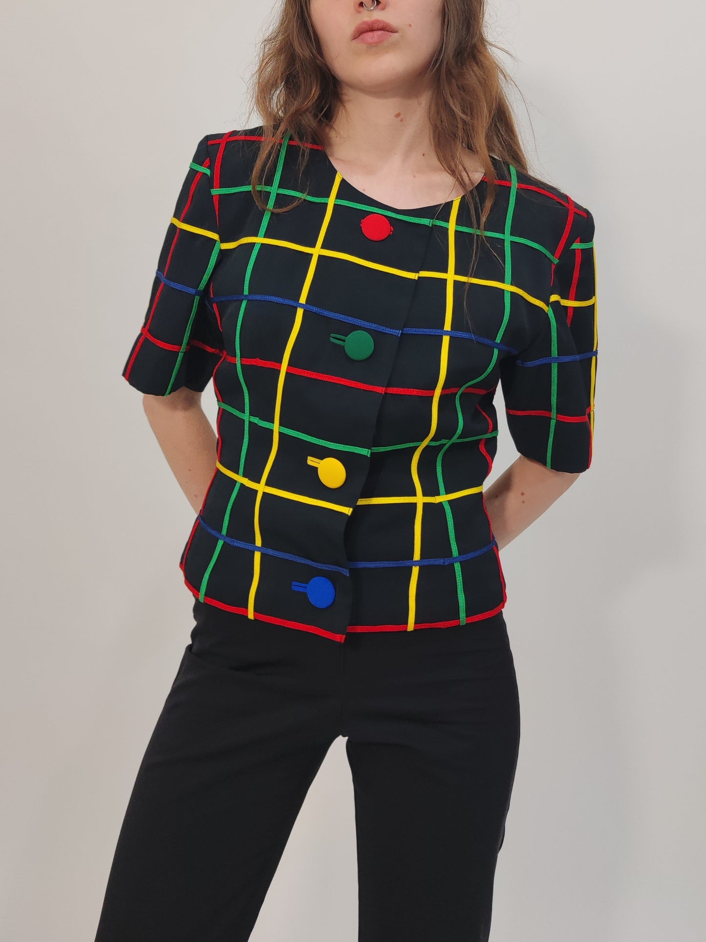 ‘80s Vintage Cropped Blazer