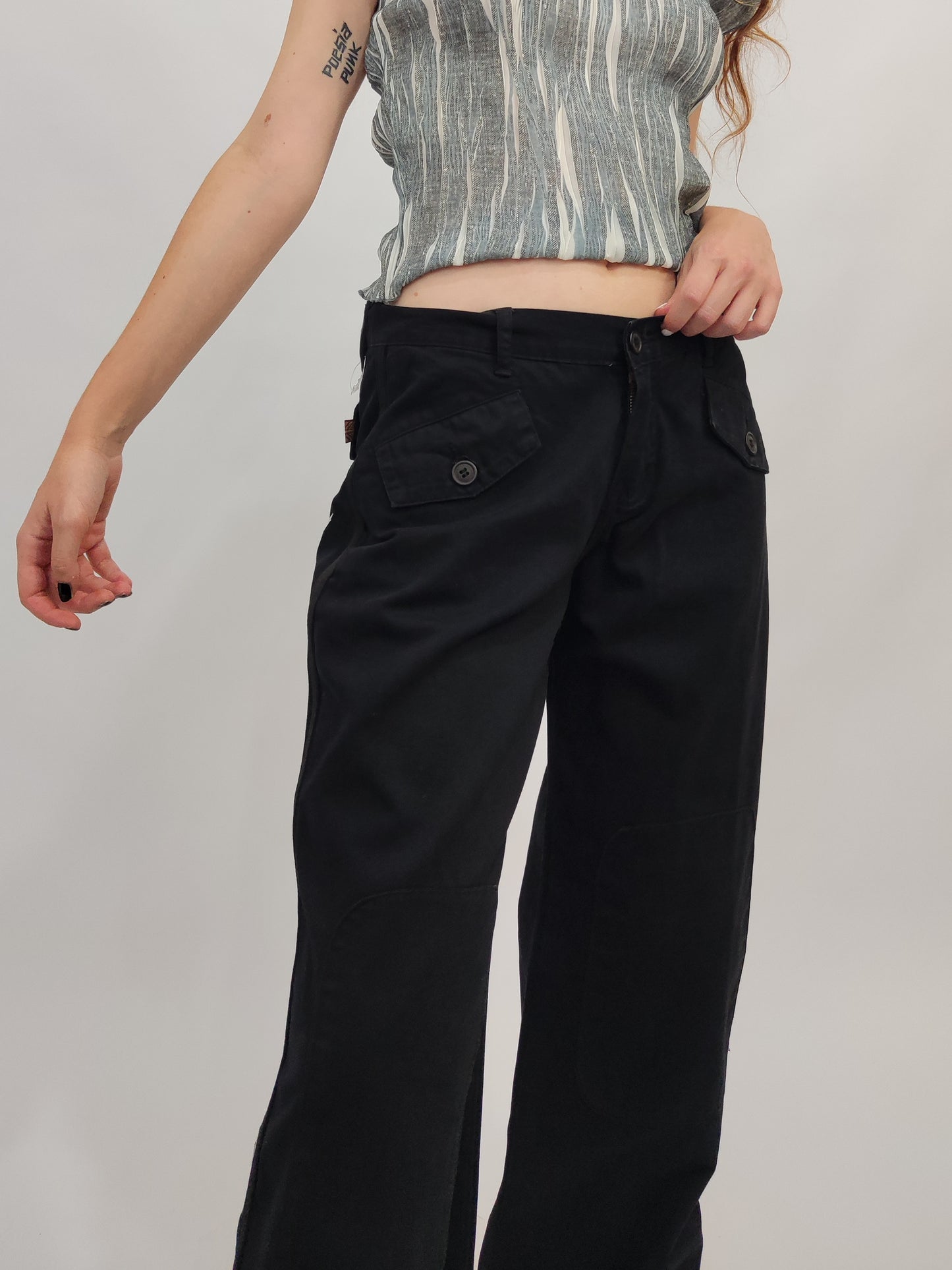 Archive - Richmond Y2K Wide-Leg Trousers