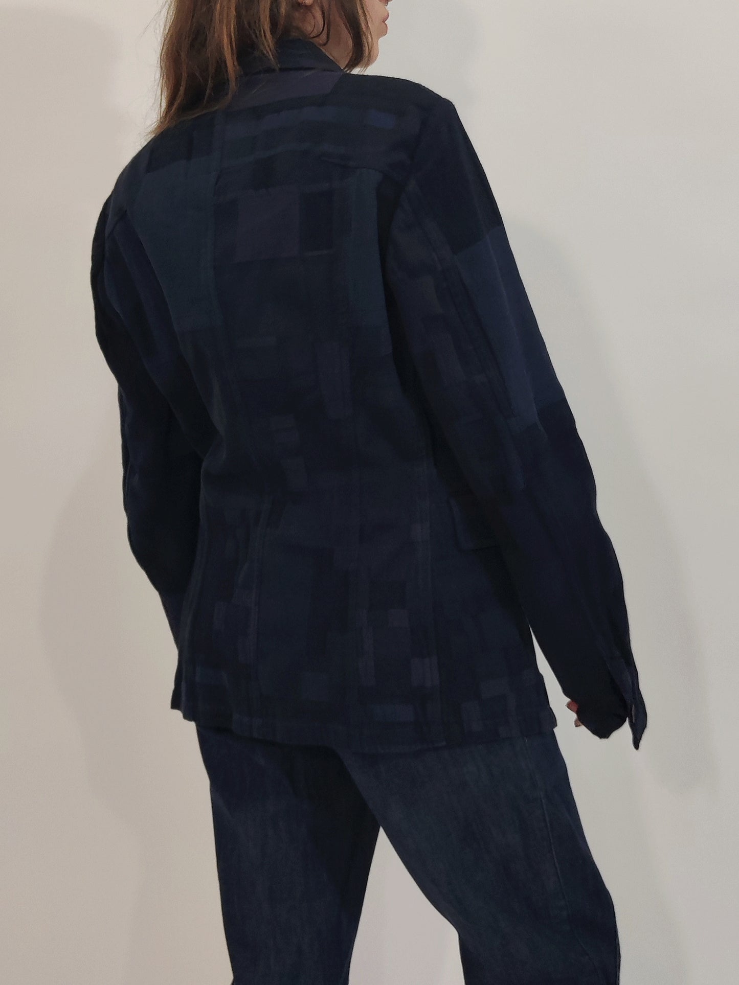 Marithé+François Girbaud Navy Blazer