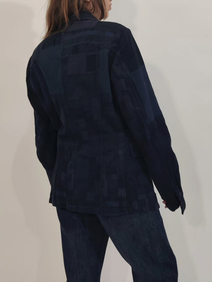 Marithé+François Girbaud Navy Blazer