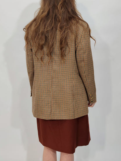 ‘80s Pure Wool Cream Blazer